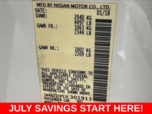 Used 2018 Nissan Leaf S w/ S Charge Package FWD image 19