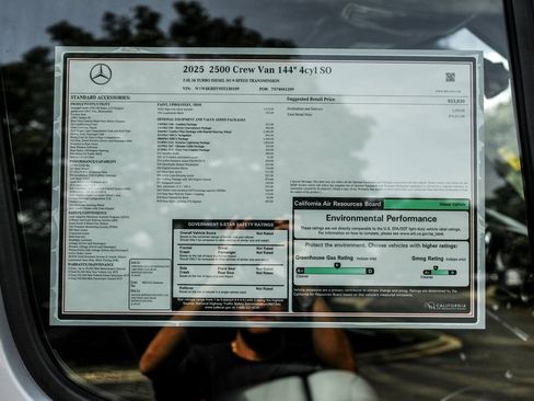 New 2025 Mercedes-Benz Sprinter 2500 image 26