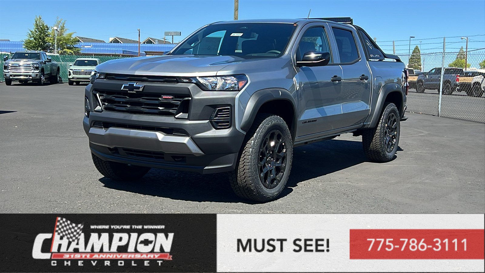 New 2026 Chevrolet Colorado Trail Boss w/ Midnight Edition AWD/4WD image 1