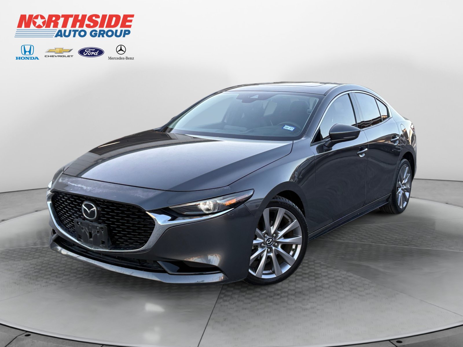 Used 2019 MAZDA MAZDA3 Sedan w/ Premium Package FWD image 3