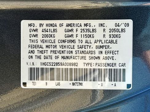 Used 2009 Honda Accord EX-L image 19