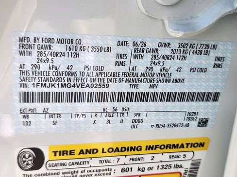 New 2027 Ford Expedition Max Platinum w/ Platinum Ultimate Package AWD/4WD image 24