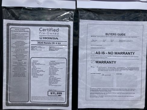 Certified 2025 Honda CR-V EX image 37