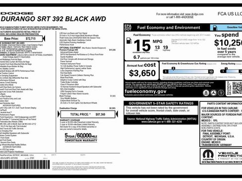 Used 2023 Dodge Durango SRT image 2