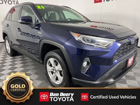 Certified 2021 Toyota RAV4 XLE AWD/4WD image 1
