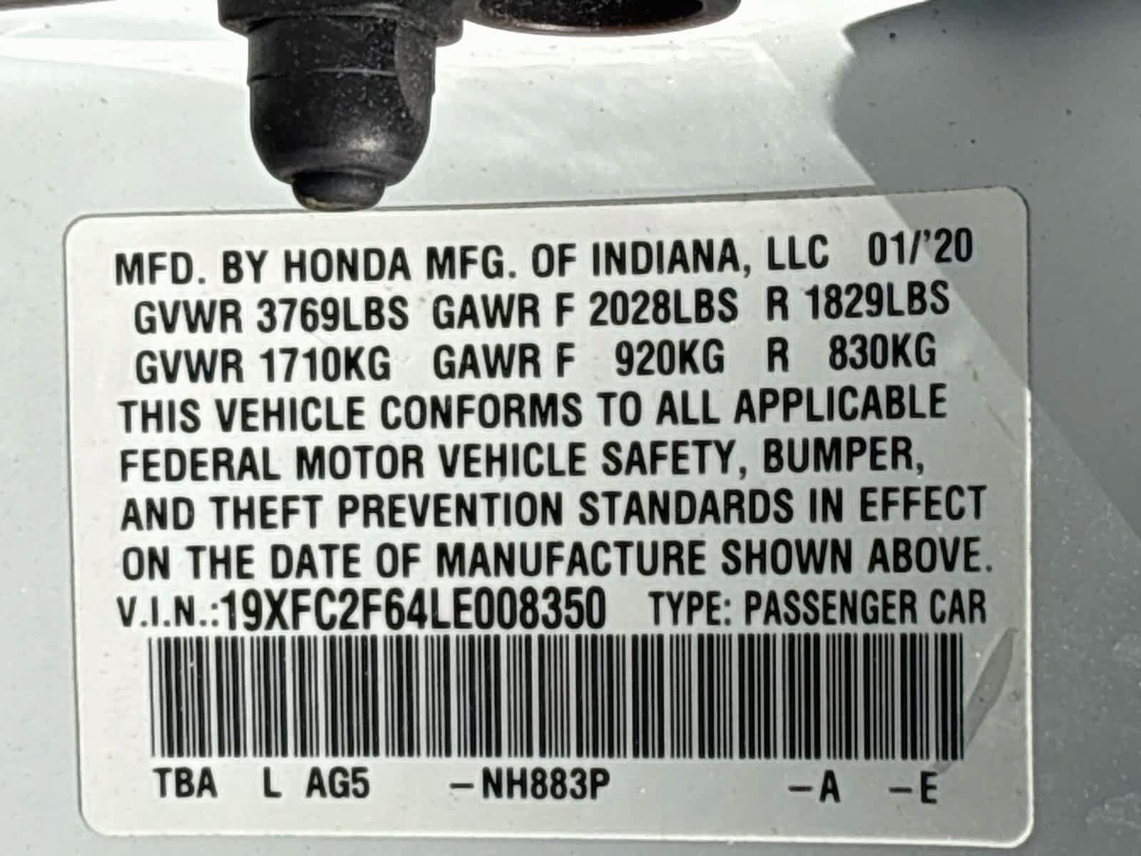 Used 2020 Honda Civic LX image 29
