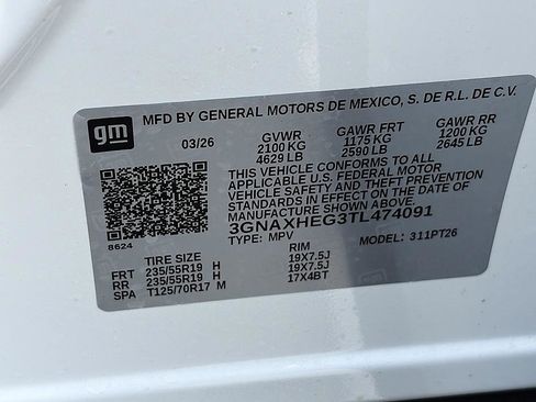 New 2026 Chevrolet Equinox LT w/ Midnight Edition FWD image 21