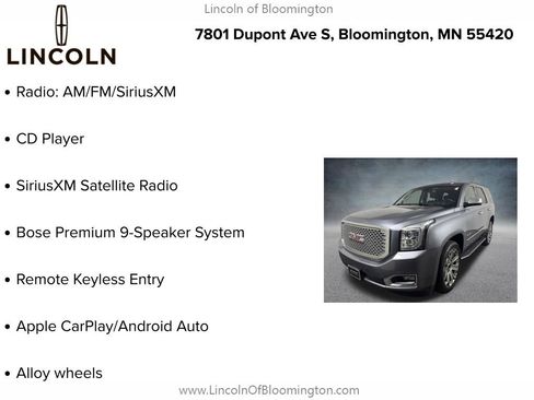 Used 2018 GMC Yukon SLT AWD/4WD image 5