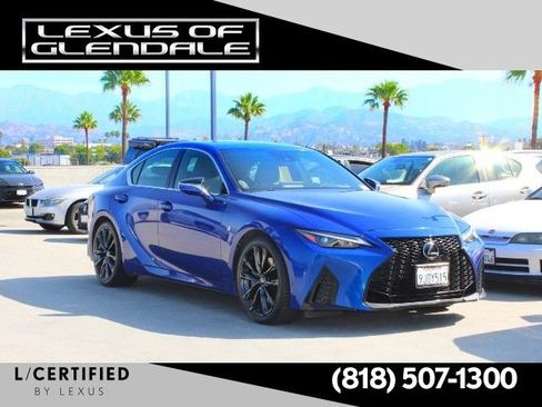 Certified 2023 Lexus IS 350 F Sport w/ Accessory Package 2 RWD image 1