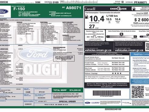 Certified 2023 Ford F150 XLT w/ Equipment Group 302A High image 29