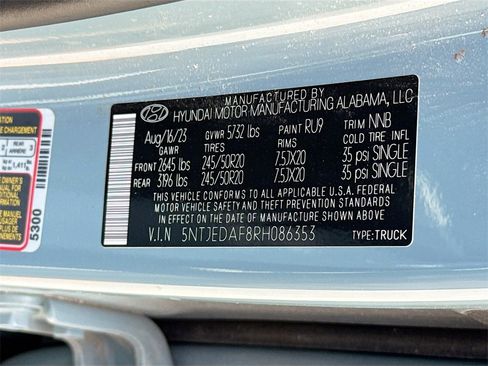 Used 2024 Hyundai Santa Cruz Limited image 34