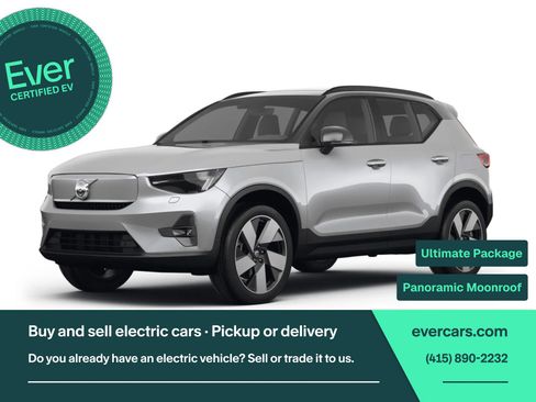 Used 2023 Volvo XC40 Recharge Ultimate AWD/4WD image 1
