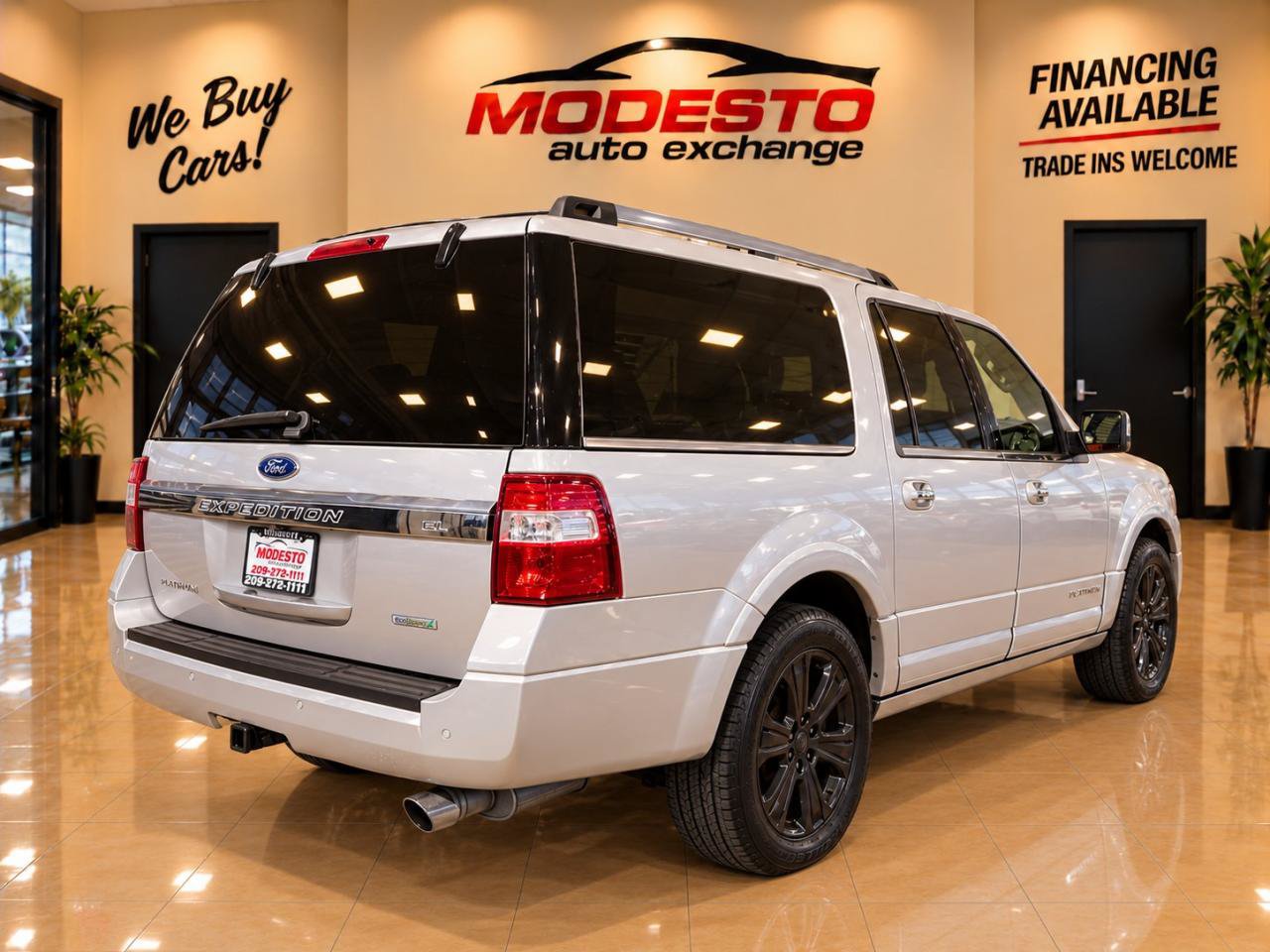 Used 2016 Ford Expedition EL Platinum AWD/4WD image 3