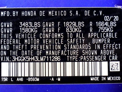Used 2020 Honda Fit LX image 35