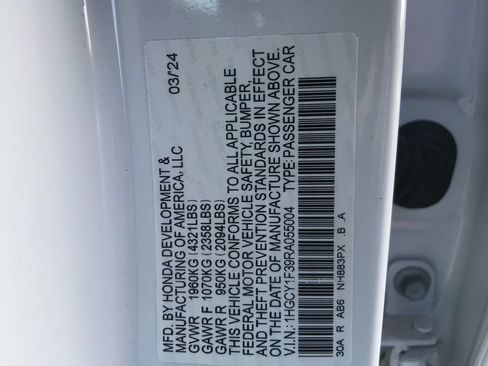Used 2024 Honda Accord EX image 17