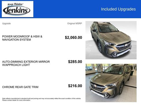 Used 2023 Subaru Outback Limited AWD/4WD image 4