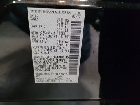 Used 2017 Nissan Pathfinder SV image 33