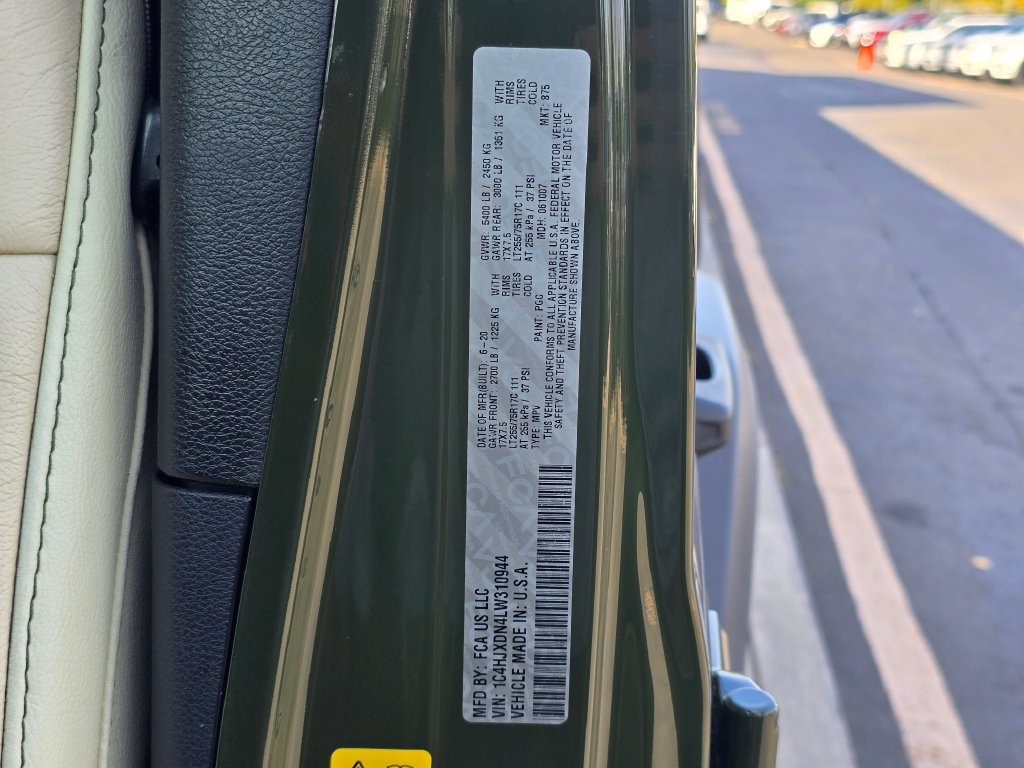 Used 2020 Jeep Wrangler Unlimited Sport AWD/4WD image 40