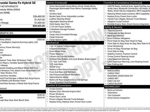 Certified 2026 Hyundai Santa Fe SE FWD image 32