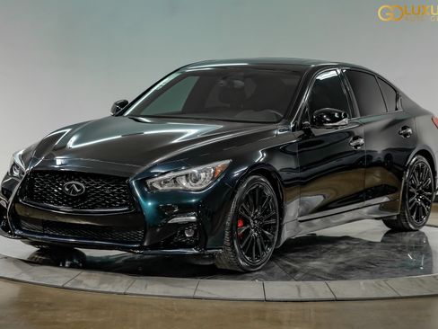Used 2024 INFINITI Q50 Red Sport 400 w/ Black Opal Edition RWD image 8