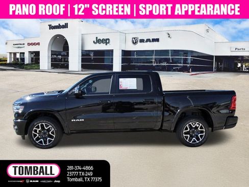 Used 2025 RAM 1500 Laramie w/ Sport Appearance Package image 4