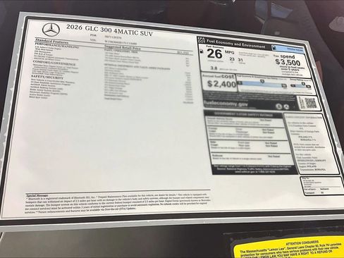 New 2026 Mercedes-Benz GLC 300 4MATIC image 18