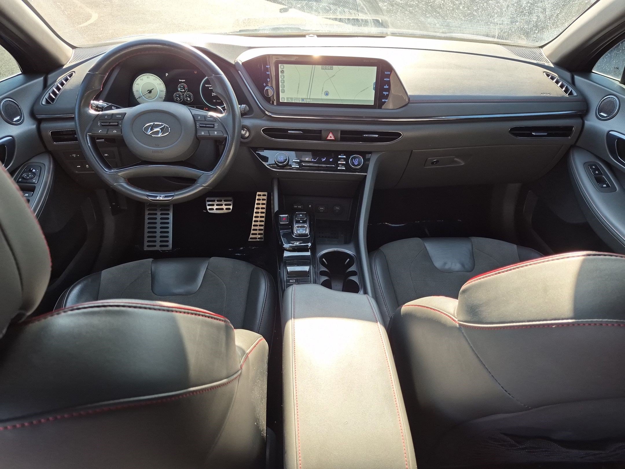 Used 2021 Hyundai Sonata N Line w/ Preferred Accessory Package FWD image 29