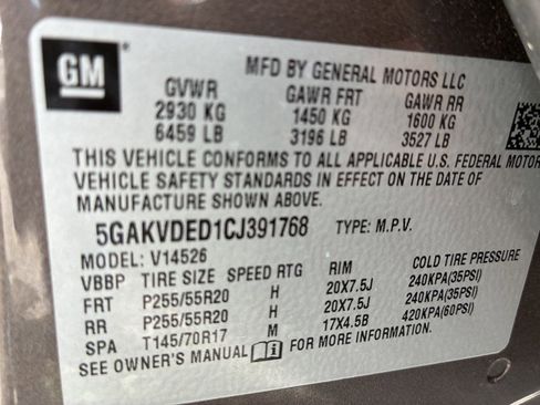 Used 2012 Buick Enclave Premium w/ Trailering Provision Package AWD/4WD image 22