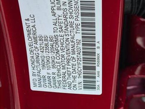 New 2026 Honda Accord LX image 16