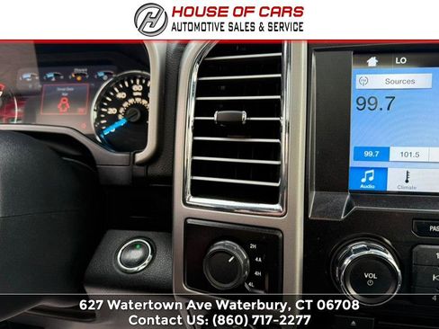 Used 2016 Ford F150 Lariat w/ Equipment Group 501A Mid image 24