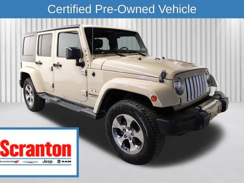 Certified 2016 Jeep Wrangler Unlimited Sahara w/ Max Tow Package image 1