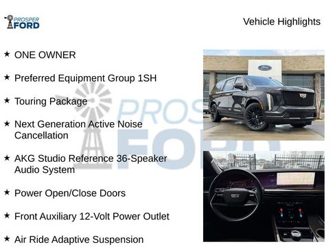 Used 2025 Cadillac Escalade ESV Sport Platinum w/ LPO, Floor Liner Package image 5