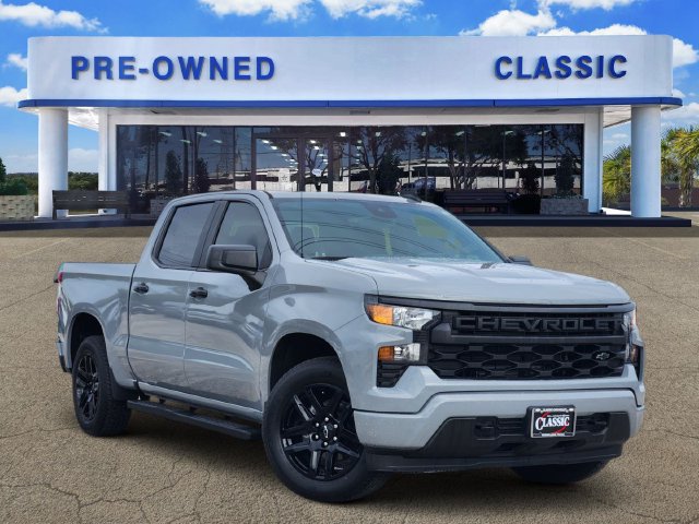 Used 2024 Chevrolet Silverado 1500 Custom w/ LPO, Dark Essentials Package RWD image 1