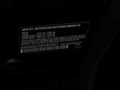 Used 2015 BMW 640i Gran Coupe xDrive AWD/4WD image 19