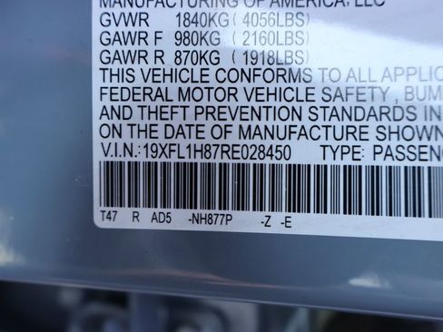 Certified 2024 Honda Civic Sport Touring image 34