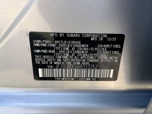 Certified 2024 Subaru Crosstrek 2.0i Premium AWD/4WD image 34