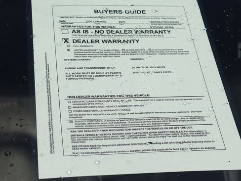 Used 2024 RAM 1500 Laramie image 58