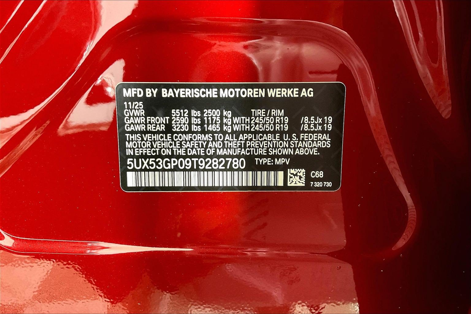 Certified 2026 BMW X3 xDrive30i w/ M Sport Package AWD/4WD image 10