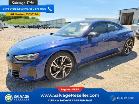 Used 2022 Audi e-tron GT Prestige AWD/4WD image 1