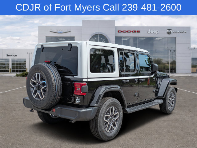 New 2026 Jeep Wrangler Unlimited Sahara w/ Whitecap Package AWD/4WD image 3