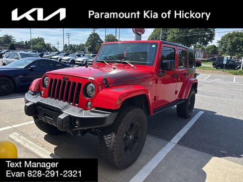Used 2017 Jeep Wrangler Unlimited Sahara AWD/4WD image 1