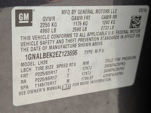 Used 2014 Chevrolet Equinox LT w/ Driver Convenience Package FWD image 27