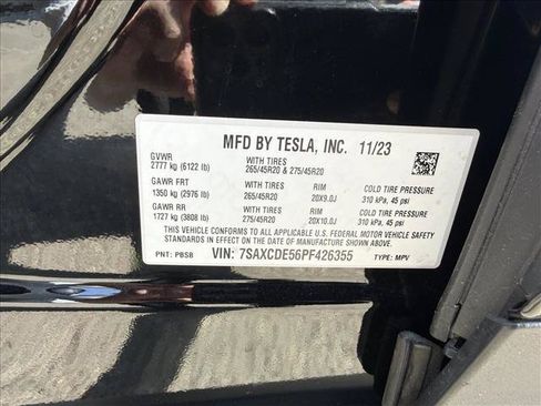Used 2023 Tesla Model X AWD/4WD image 27
