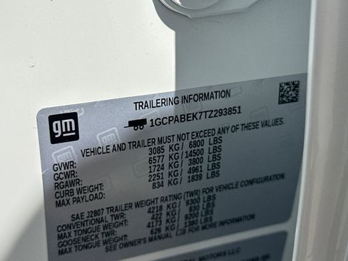 New 2026 Chevrolet Silverado 1500 Custom w/ Turbomax Blackout Package image 26