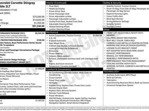 Used 2022 Chevrolet Corvette Stingray Preferred Conv w/ Z51 Performance Package image 7