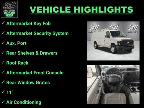 Used 2014 Ford E-250 and Econoline 250 Extended w/ Power Group RWD image 3