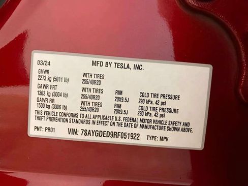 Used 2024 Tesla Model Y 2WD image 88