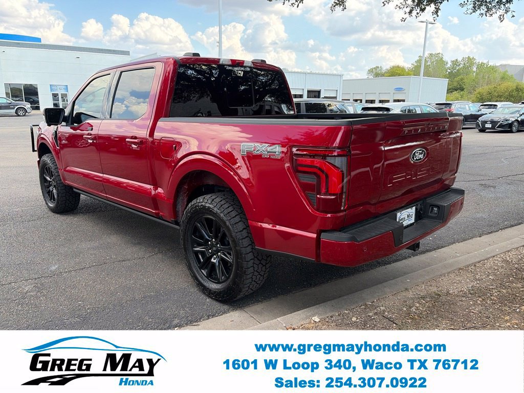 Used 2025 Ford F150 Platinum w/ Equipment Group 702A High AWD/4WD image 6