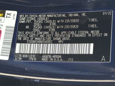 Used 2022 Toyota Highlander Limited AWD/4WD image 34
