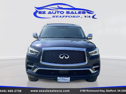Used 2019 INFINITI QX80 Luxe w/ 22" Wheel Package AWD/4WD image 2